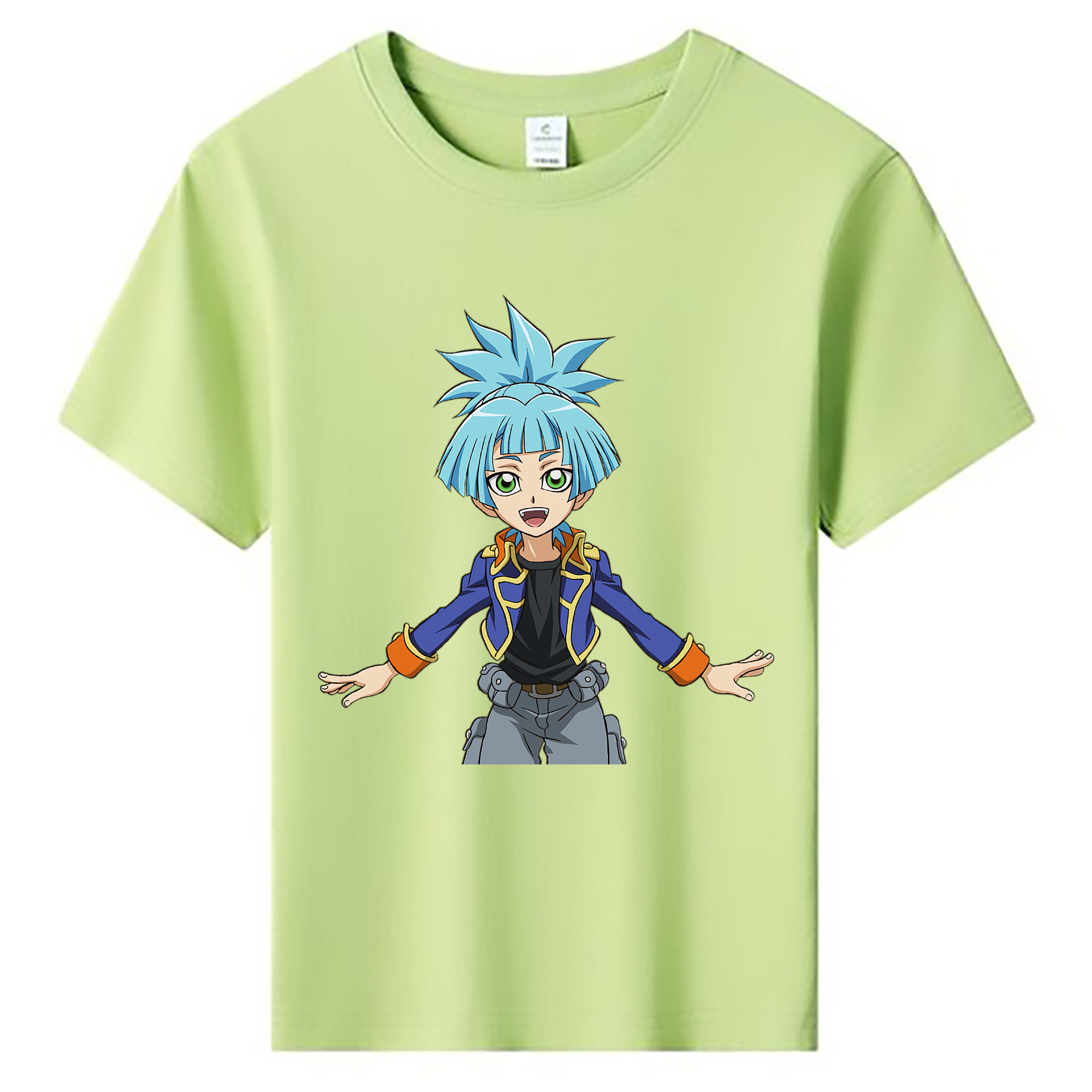 （画像用） 遊☆戯☆王 Yu-Gi-Oh! 綿100％キッズTシャツ（フロントプリント）